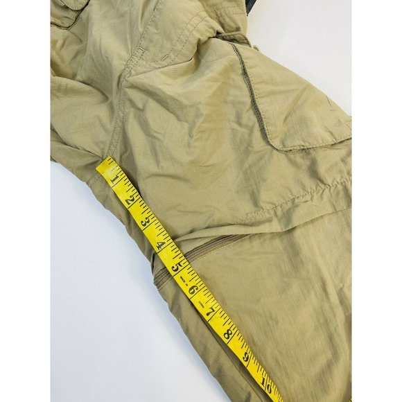 VTG 90s L.L. Bean Men’s Large Tall Convertible Zip Off Hiking Trail Cargo Pants - Picture 8 of 10
